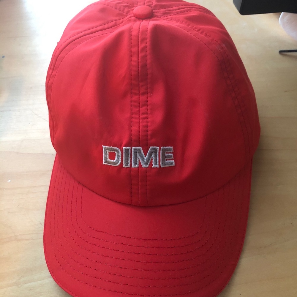Dime Red Strapback